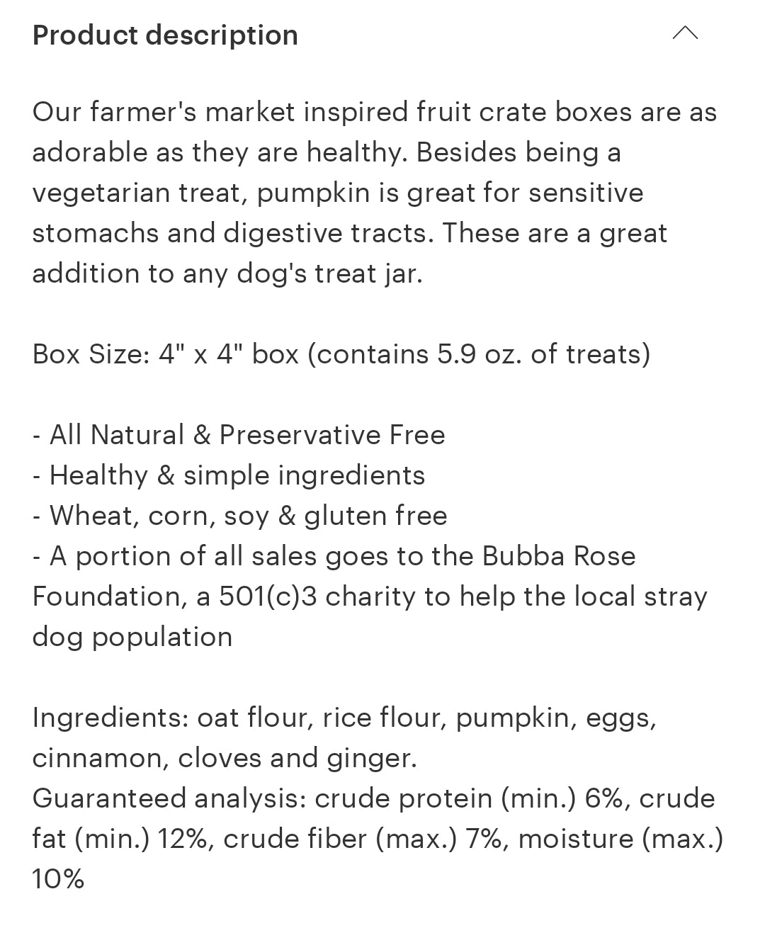 Bubba Rose All Natural Fruit Snacks for Dogs-Pumpkin
