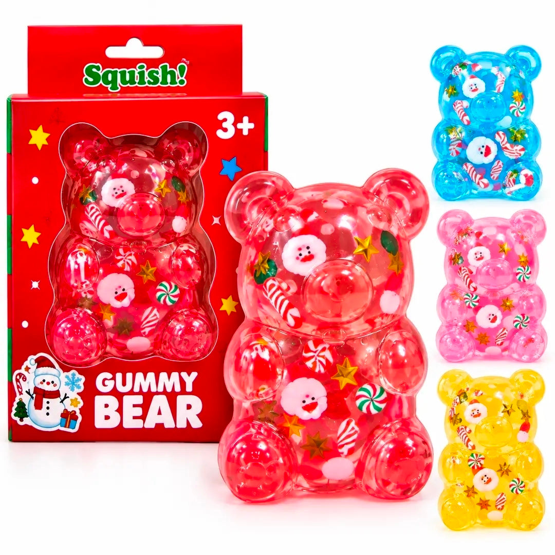 Learning Lane Christmas Themed Gummy Bear Squishies: Collect all Colors