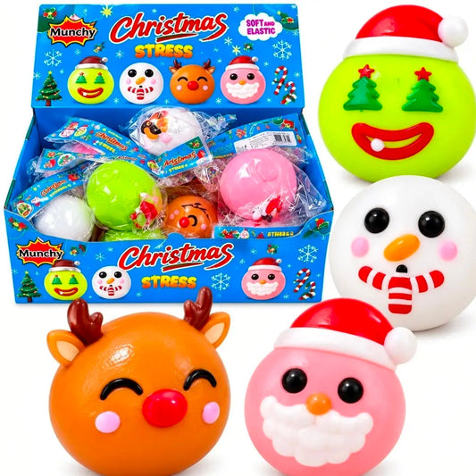 Learning Lane Crunchy Face Christmas Character Squishy