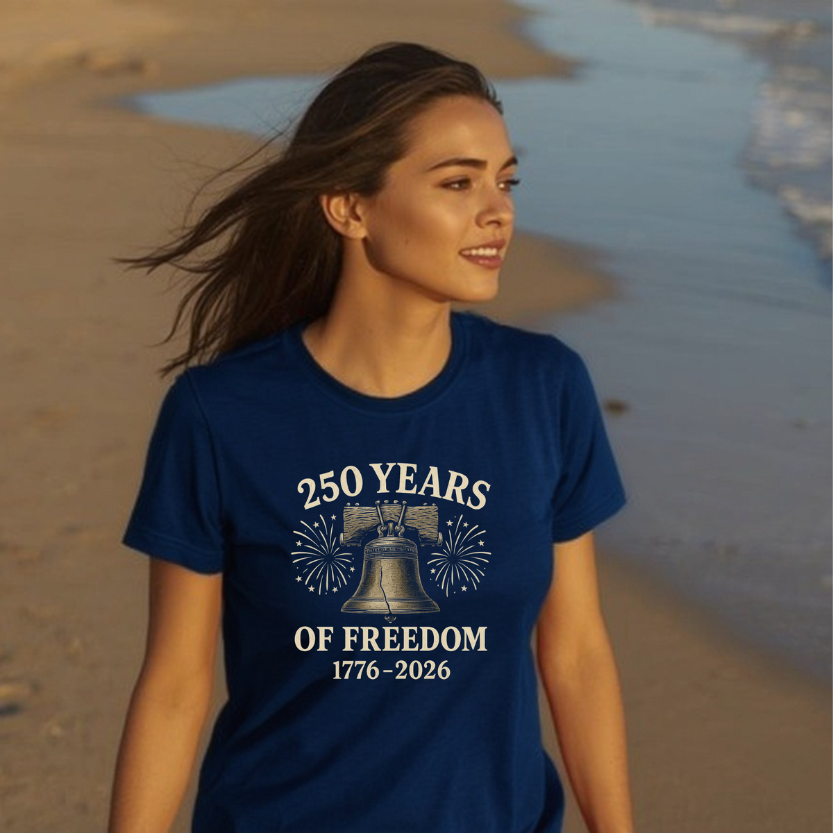 The GG Original Liberty Bell 250 Freedom Women's Cut Tee
