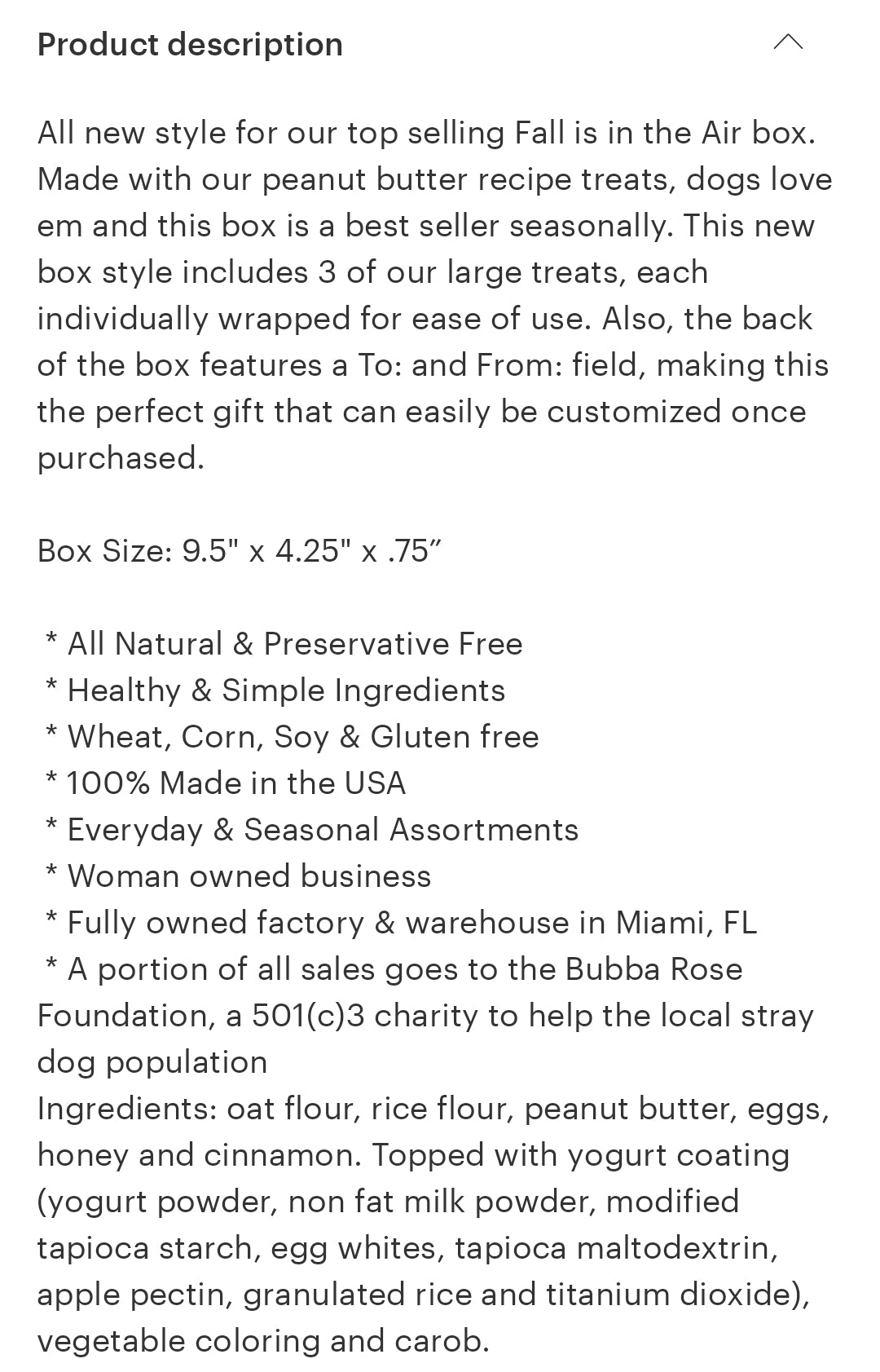 Bubba Rose Fall is in The Air Box. Pack of 3