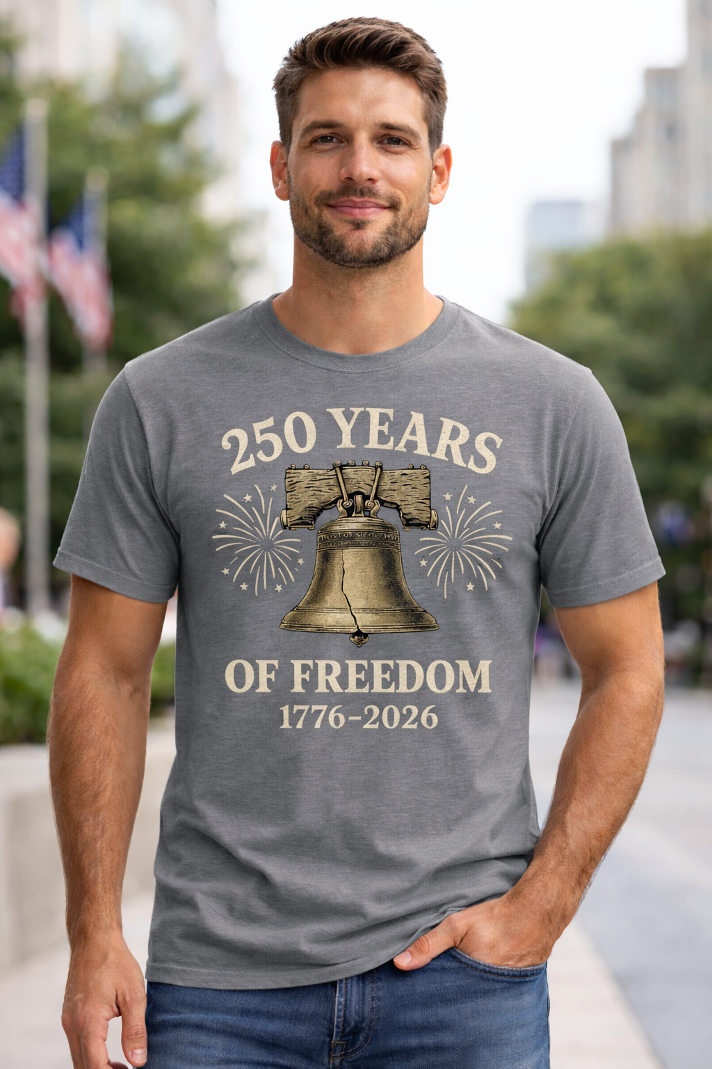 GG Original Liberty Bell 250 Freedom Unisex T-shirt