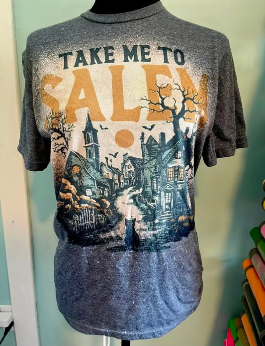 Take Me To Salem Halloween T-Shirt (now just 19.99)