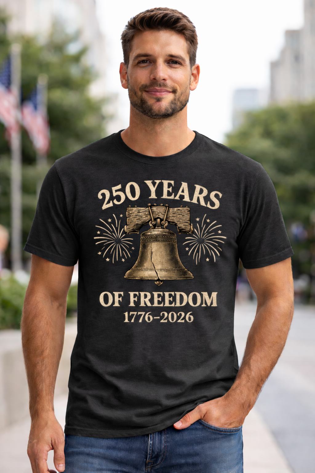 GG Original Liberty Bell 250 Freedom Unisex T-shirt