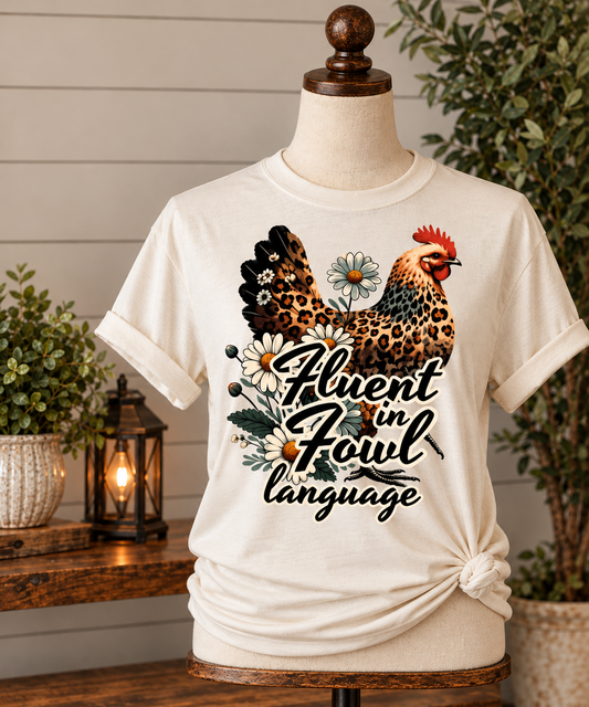 Fluent in Foul Language T-shirt