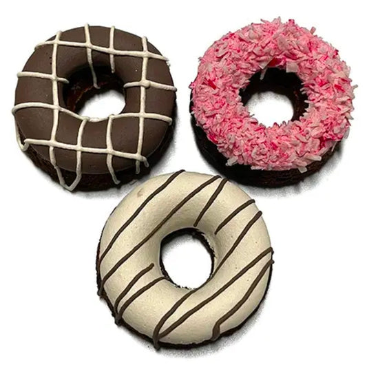Bubba Rose Individually Wrapped Doughnut Treats for Dogs.