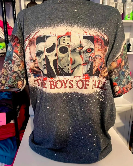 Bleached Boys Of Fall Halloween T-Shirt