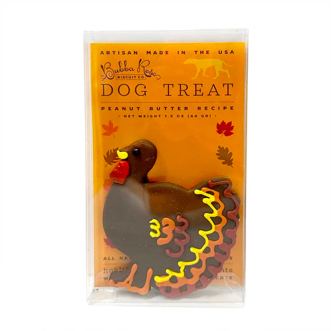 Bubba Rose Dog Treats Fall Themed Individually Wrapped.