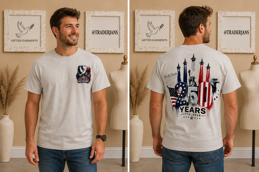 Gifted Garments 250 Jets, Liberty, Flag & Eagle Print