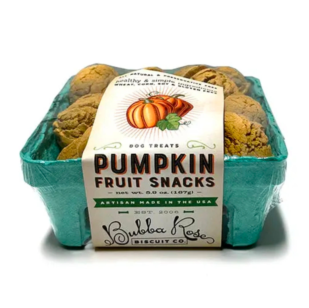 Bubba Rose All Natural Fruit Snacks for Dogs-Pumpkin